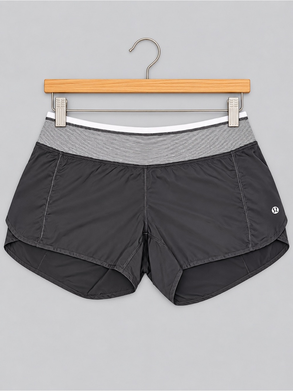 🍋4/60$ lululemon athletica Women’s Dark Gray with Striped Waistband discontinued